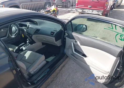 2012 Honda Civic Ex z USA, uszkodzony, nr VIN 2HGFG3B83CH526425